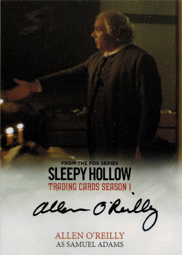 Sleepy Hollow Season 1 Autograph Card AOR Allen OReilly as Samuel Adams