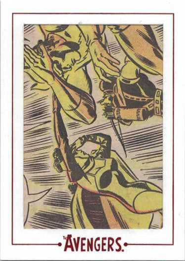 Marvel Avengers Silver Age Cut Archive AV23 Chase Card 46/143