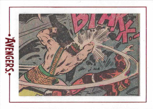 Marvel Avengers Silver Age Cut Archive AV43 Chase Card 108/158