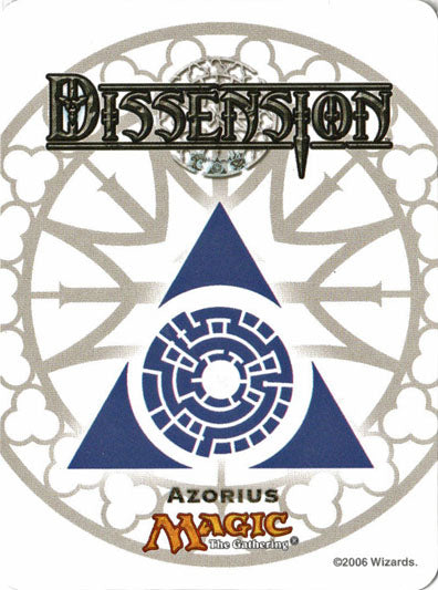 Magic the Gathering Dissension Azorius Magnet