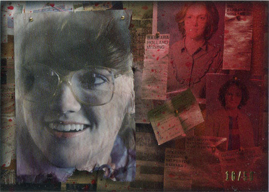 Stranger Things Upside Down Tribute to Barb Red Parallel Card B-4 16/50