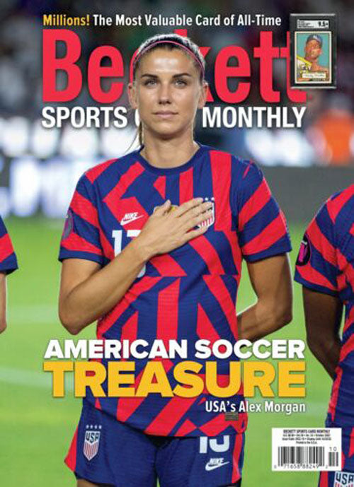 Beckett Sports Card Monthly October 2022 Alex Morgan