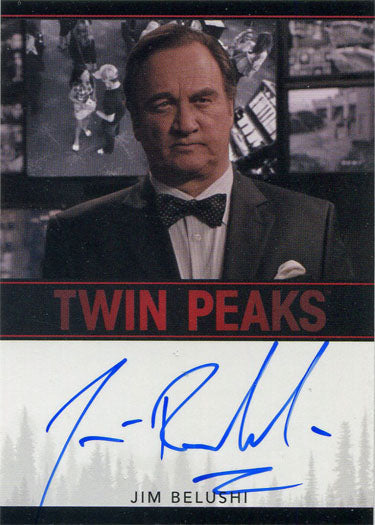 Twin Peaks Autograph Card Jim Belushi as Bradley Mitchum (Limited Event)