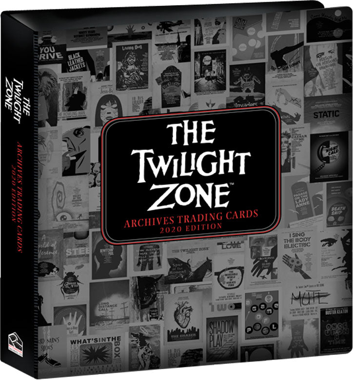 twilight trading card binder Twilight Zone 2020 Archives Trading Card Binder with P3 Promo