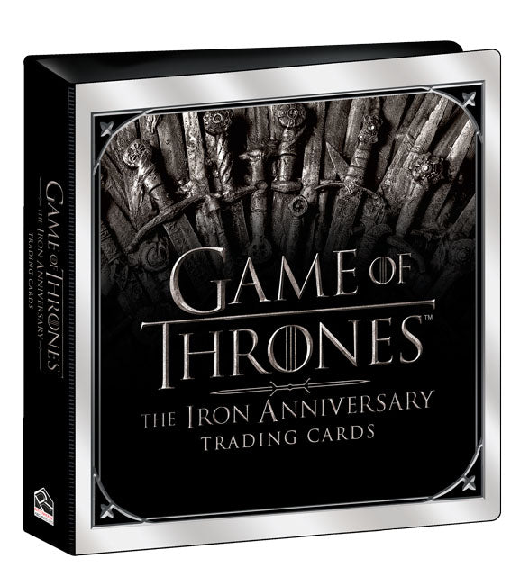 Game of Thrones Iron Anniversary 3 Ring Binder Album with Promo