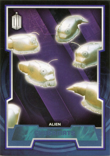 Doctor Who 2015 Blue Foil Base 162 Parallel Card #138 of 199