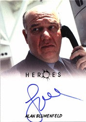 Heroes Archives Autograph Card Alan Blumenfeld as Maury Parkman