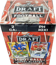 2022 Leaf Draft Football Hobby Blaster Box