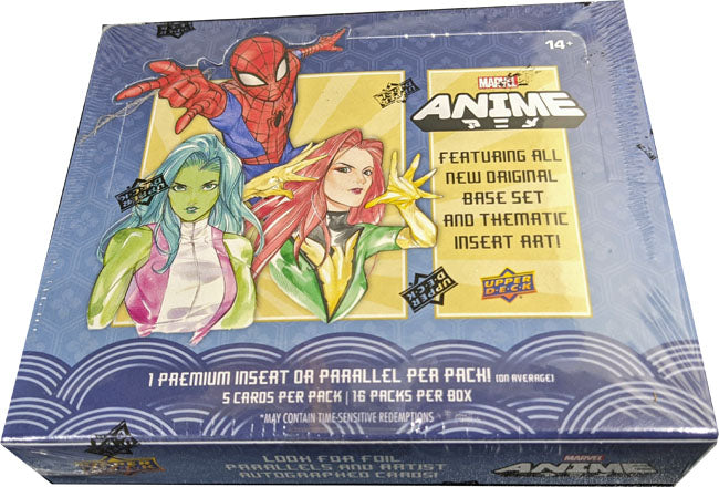 2020 Upper Deck Marvel Anime Trading Card Box