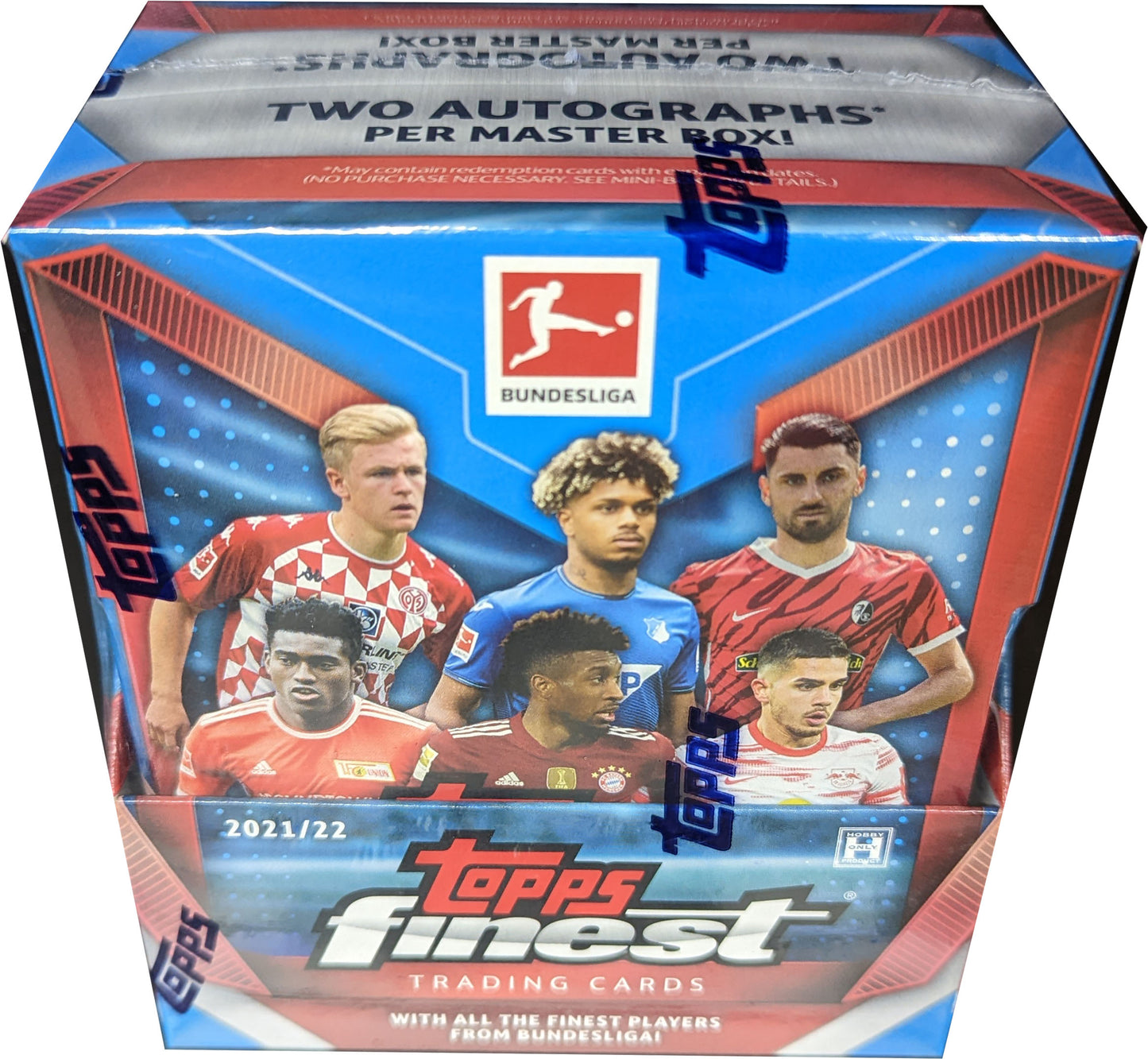 2021-22 Topps Finest Bundesliga Soccer Hobby Box