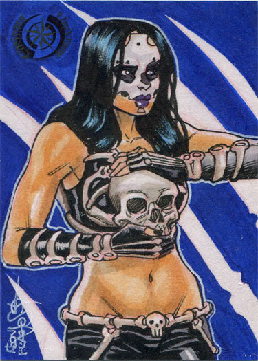 Grimm Universe 5finity 2018 Sketch Card by Leon Braojos