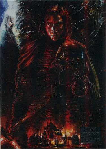 Star Wars Galaxy 2018 Legends Chase Card C-3 Kylo Ren