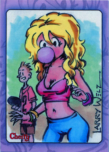Cherry Series 3 C3H-25 Promo Chase Card by Larry Welz