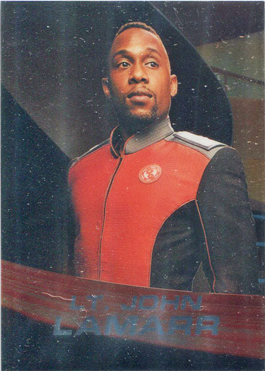 Orville Season 1 Mirror Bridge Crew Parallel Card CC7 J. Lee as Lt. John Lamarr
