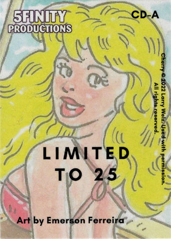 2022 5finity Cherry Delite Limited Trading Card CD-A /25
