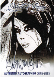 Breygent World of Fantasy Autograph Z-Card ZA-CG1 by Chris Gibbs