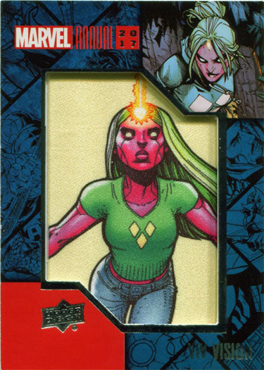 Marvel Annual 2017 CP-7 Character Patch Card Viv Vision