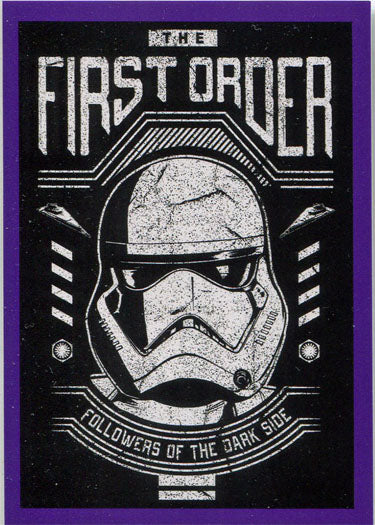 Star Wars Rise Skywalker Crush Resistance Purple Parallel Card CR-6 146/199