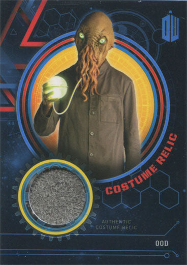 Doctor Who Extraterrestrial Encounters Costume Relic Card Ood #09/99