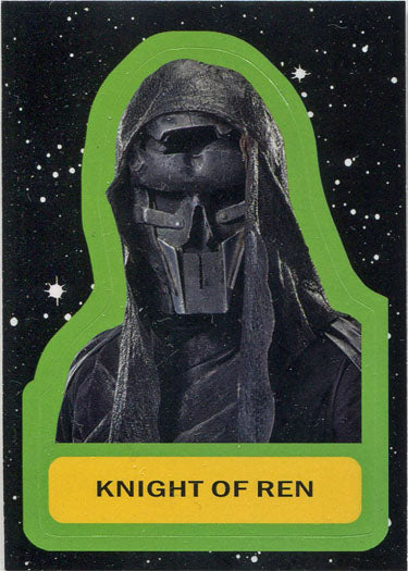 Star Wars Journey Rise Skywalker Sticker Card CS-18 Knight of Ren