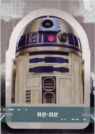 Star Wars Rise Skywalker Character Sticker Card CS-7 R2-D2