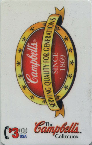Campbells Soup Three Dollar Phone Card