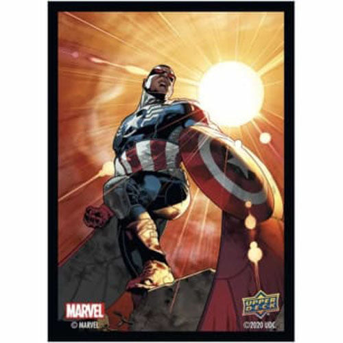 Marvel Card Sleeves: Captain America (Sam Wilson) 65ct Marvel Card Sleeves: Captain America (Sam Wilson) 65ct