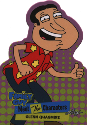 Family Guy Seasons 3, 4 & 5 Meet the Characters #7 Glenn Quagmire