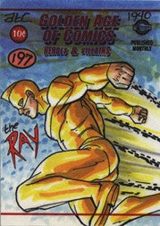 Golden Age of Comics Adam Cleveland Sketch Card