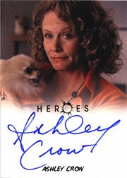 Heroes Archives Autograph Card Ashley Crow as Sandra Bennet Ver. 1