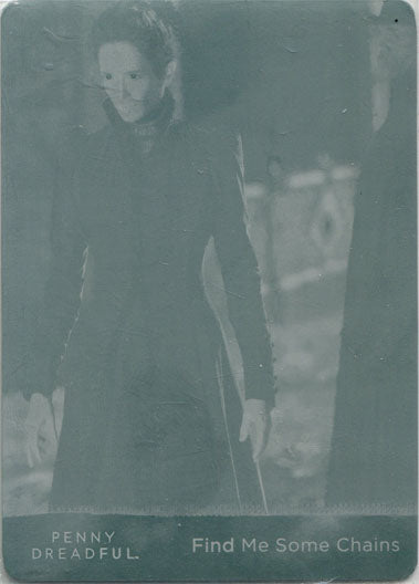 Penny Dreadful Season 1 Printing Plate Chase Base Card #27 Cyan