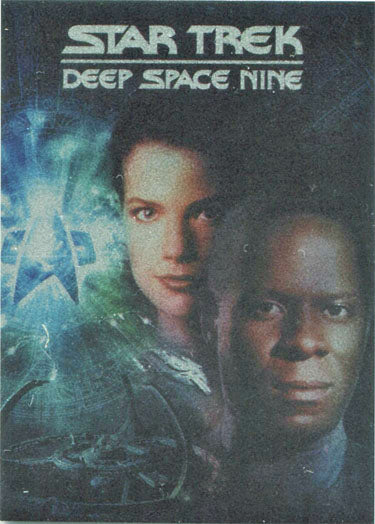 Star Trek DS9 Heroes & Villains DVD Cover D1 Character Art Chase Card Sisko/Dax