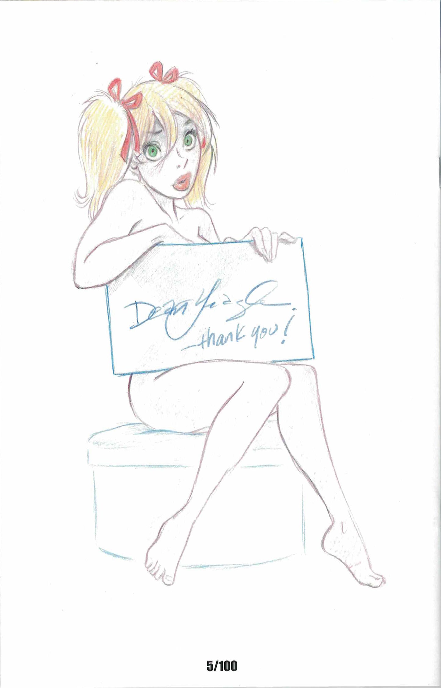 Mandy: Tribute to Dean Yeagle One Shot George Webber Digital Heroes Cover