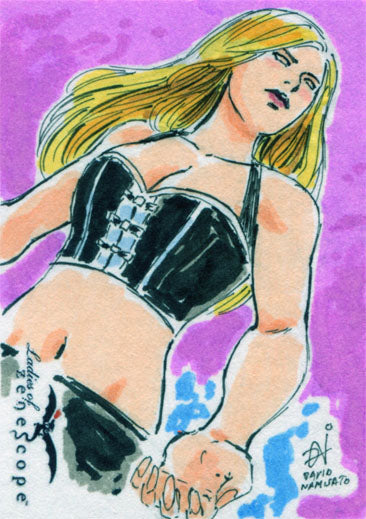 Ladies of Zenescope 2016 NYCC Sketch Card by David Namisato DE 3/3