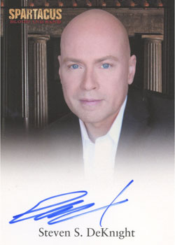 Spartacus Vengeance 2013 Autograph Card Signed by Steven S. DeKnight