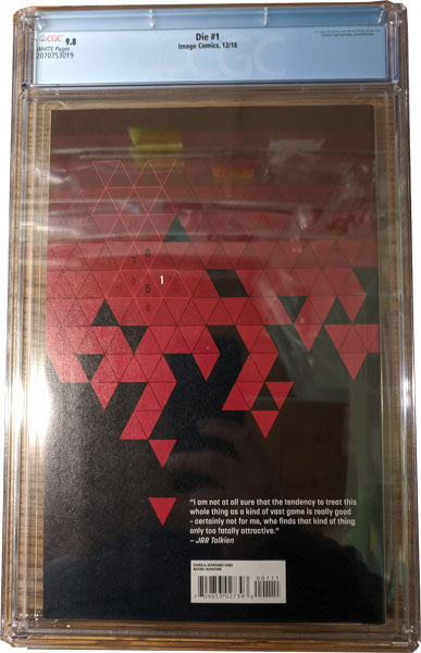 Die 1 Graded CGC 9.8