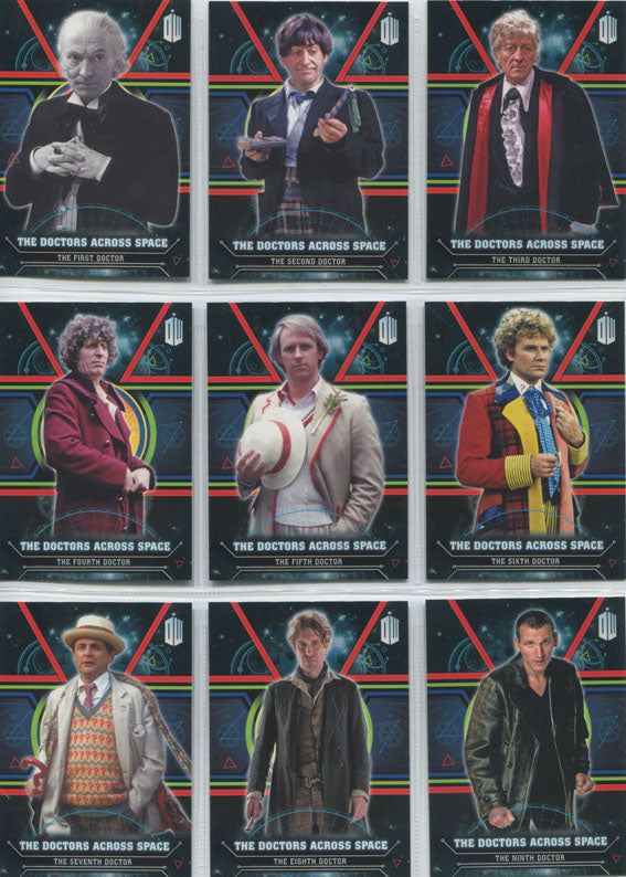 Doctor Who Extraterrestrial Encounters Doctors Across Space Complete 12 Card Set