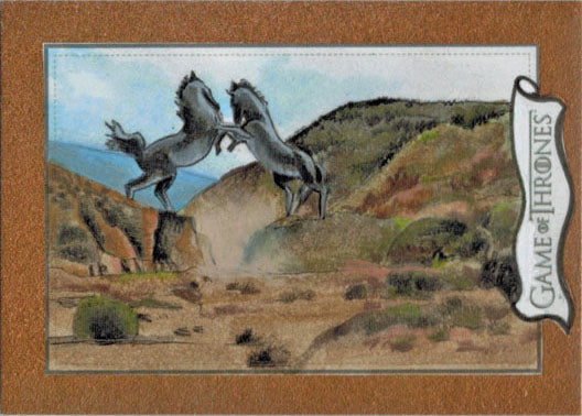 Rittenhouse 2020 Game of Thrones Season 8 Sketch Card by Louise Draper Stallion
