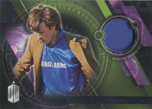 Doctor Who Timeless Costume Relic Card The Eleventh Doctor Purple #47/50