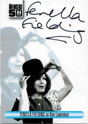 Avengers TV 50th Anniversary Autograph Card AVFF Fenella Fielding Kim Lawrence