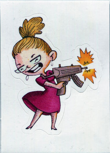 Arrow Season 4 Sticker Card Felicity S8