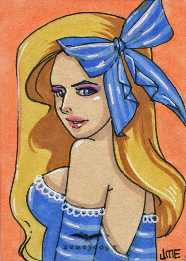 Zenescope Legacy 2019 5finity Grimm Fairy Tales Sketch Card by Jme Foronda
