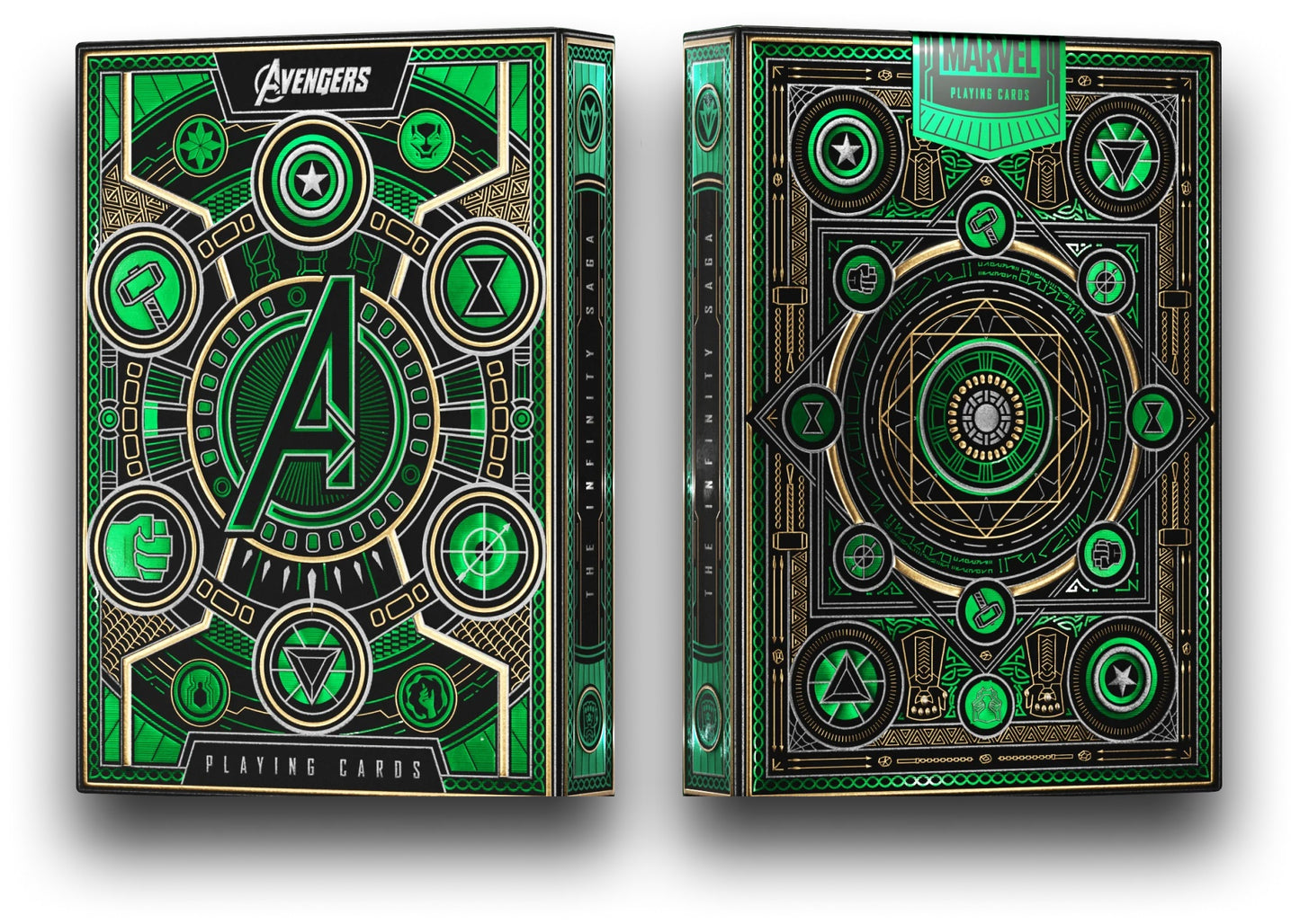 theory11 Avengers Premium Playing Cards (Green)