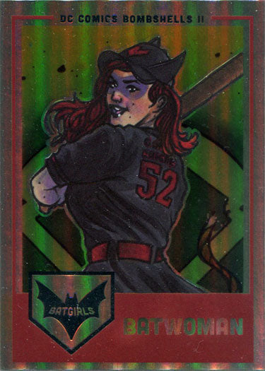 DC Bombshells 2 II Rainbow Foil Batgirls Chase Card G1 Batwoman