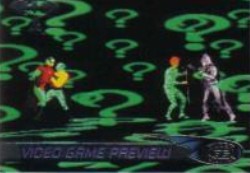 Batman Forever Fleer Ultra Acclaim Video Game Preview Chase Card G-2