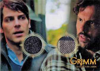 Grimm 2013 Costume Card GC-16 Dual David Giuntoli and Silas Weir Mitchell