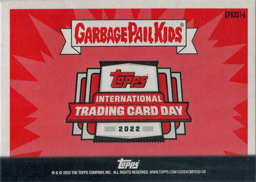 Topps 2022 International Trading Card Day Base Card GPKOS1-6 Adam Bomb