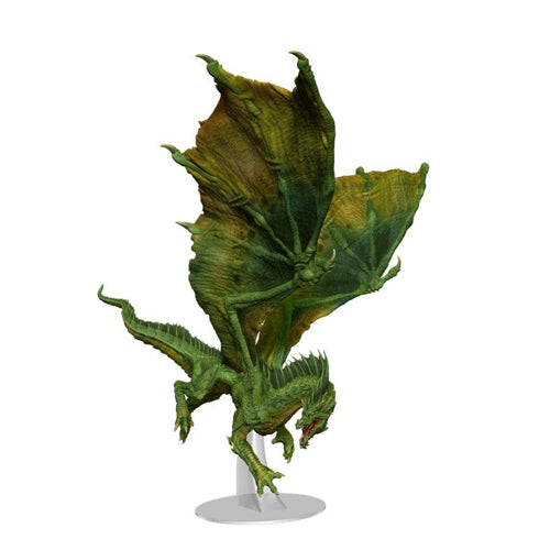 D&D Icons of the Realms Adult Green Dragon Prepainted Miniature