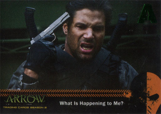 Arrow Season 2 Mirakuru U1 Green Foil Parallel Chase Card