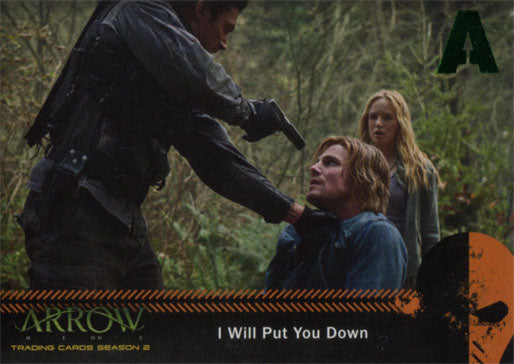 Arrow Season 2 Mirakuru U2 Green Foil Parallel Chase Card